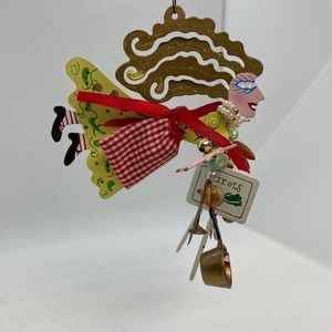 Karen Rossi Fanciful Flights Gardner Metal Art Ornament Mobile